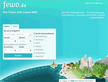 Tablet Screenshot of fewo.de