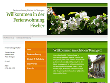 Tablet Screenshot of fischer.fewo.ag
